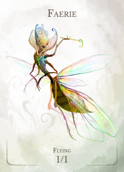 The Fluffy Folio Faerie 1/1 Flying