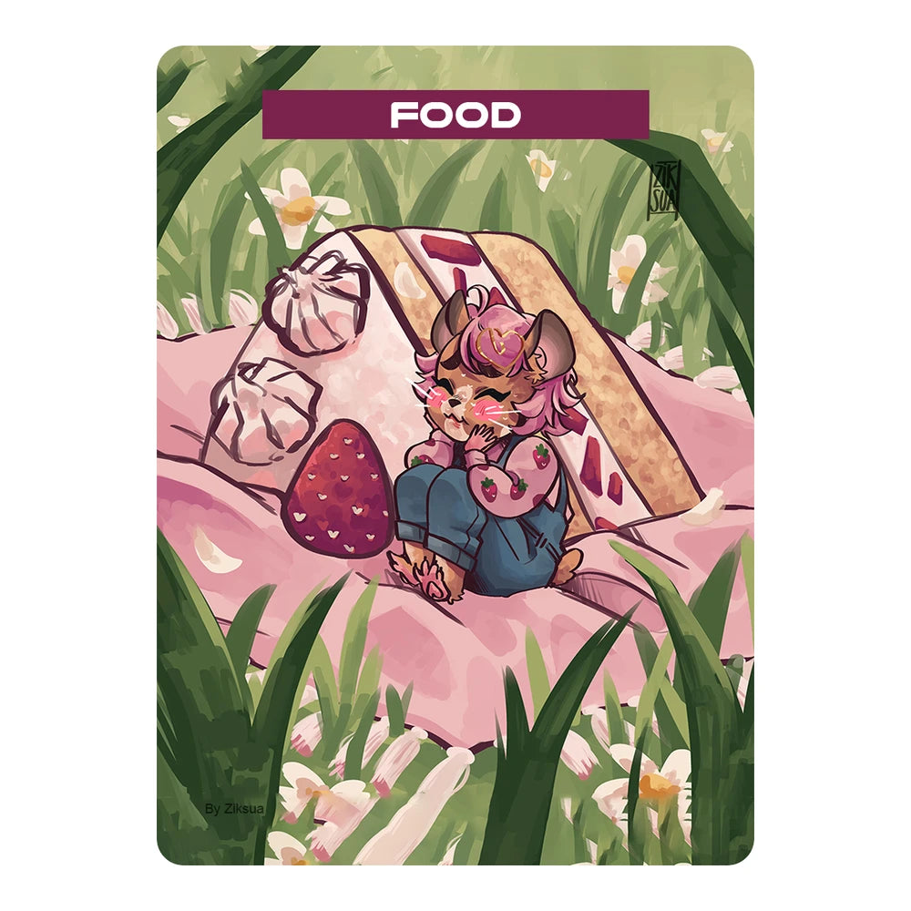 Strawberry Picnic Dreams — Premade — Food
