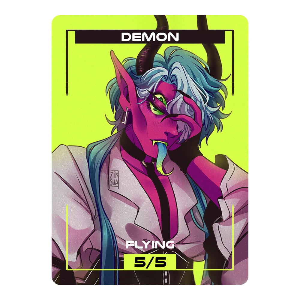 Neon Demon Chic — Demon 5/5 Flying — Demon 5/5