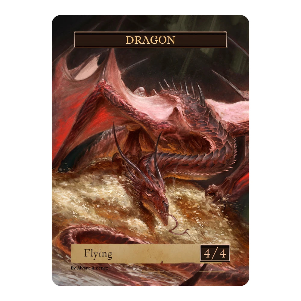 Crimson Cavern Wyrm — Dragon 4/4 Flying — Dragon 4/4