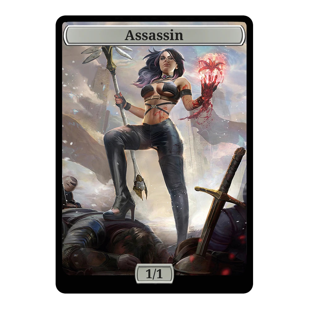 Blood Lily — Replica — Title + P/T — Assassin 1/1