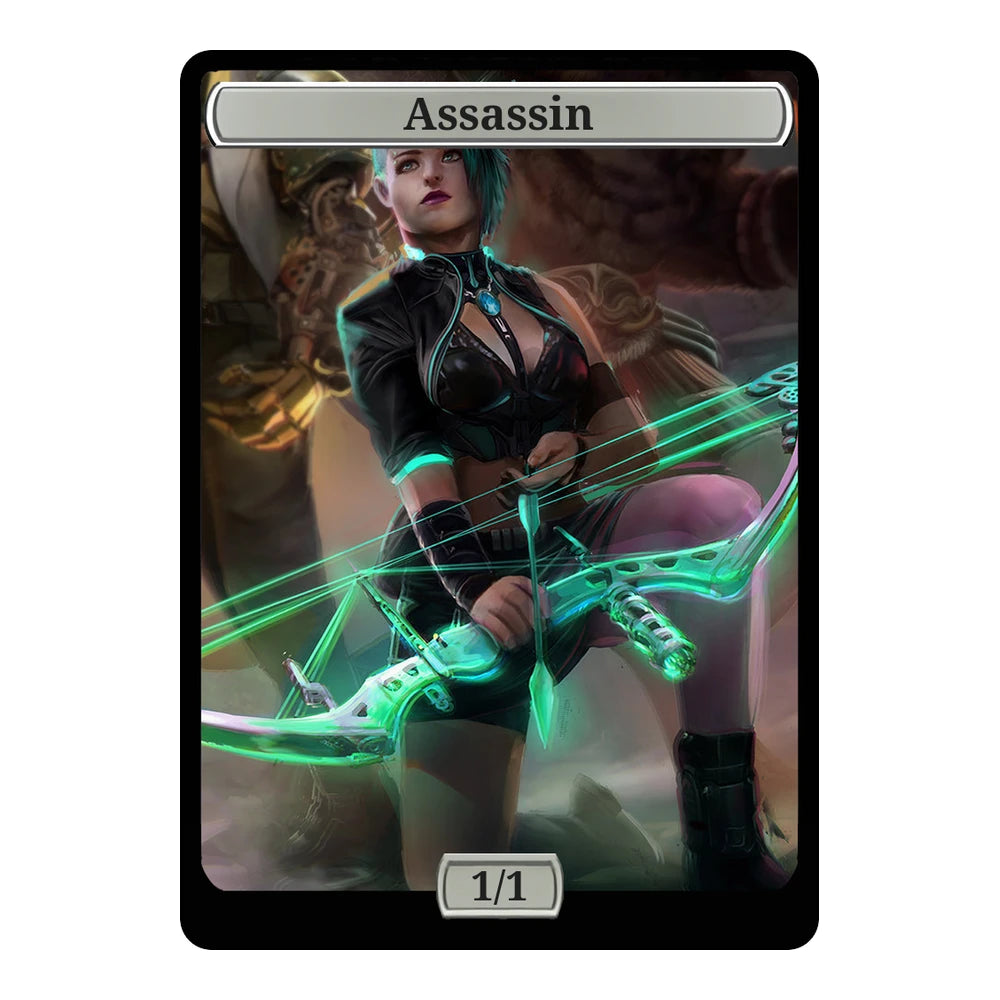 Cyber Archer — Replica — Title + P/T — Assassin 1/1