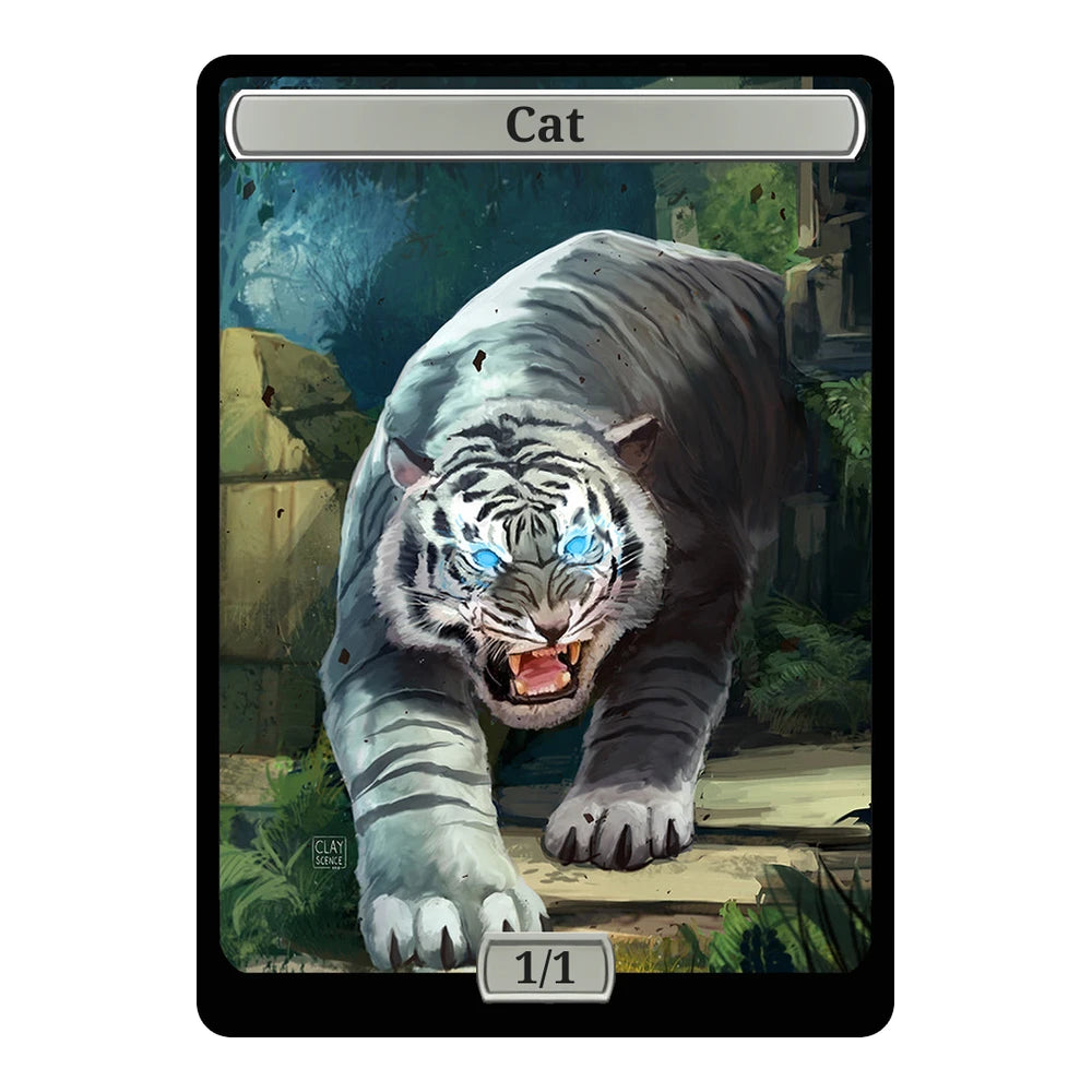 White Tiger — Replica — Title + P/T — Cat 1/1