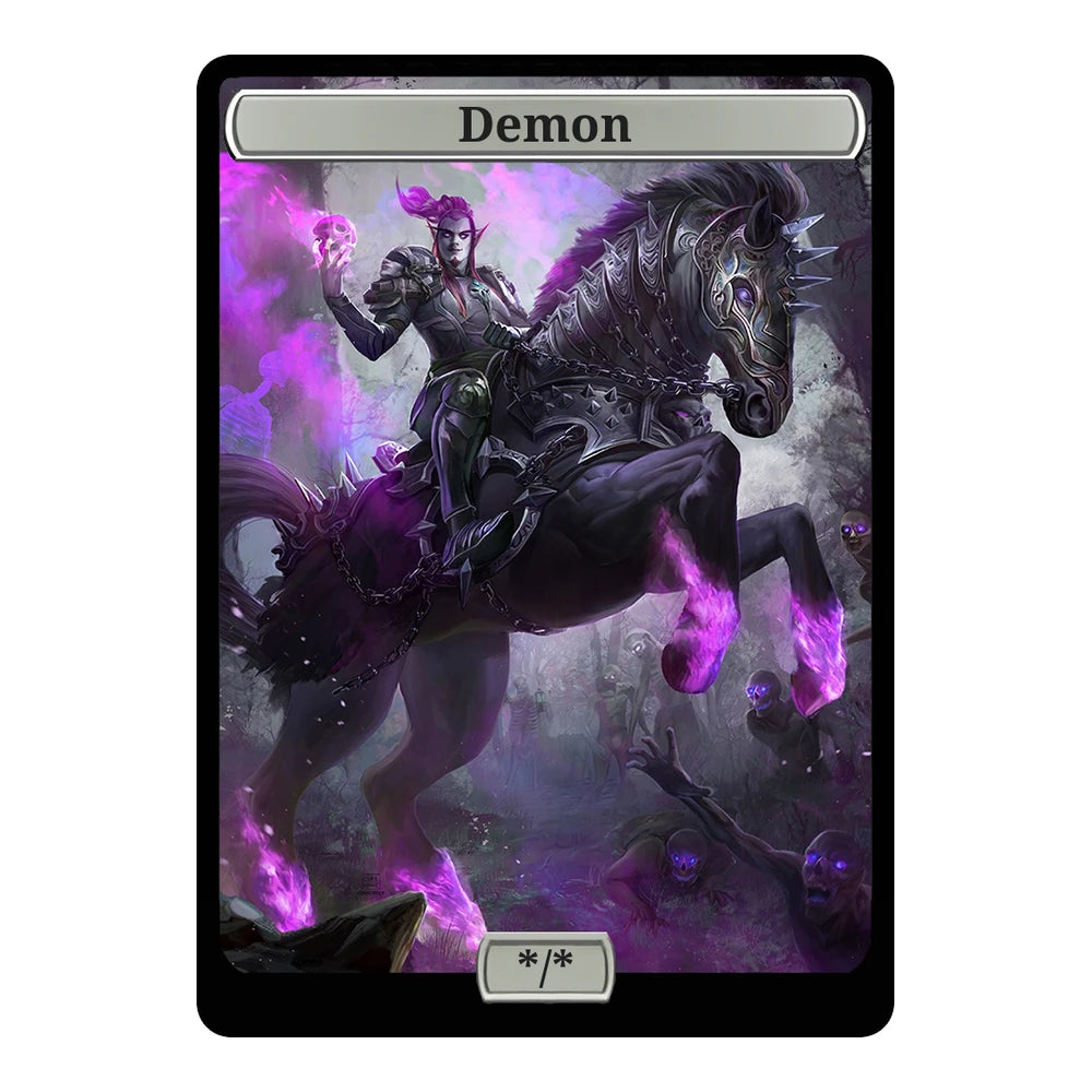 Rider of the Night — Replica — Title + P/T — Demon */*