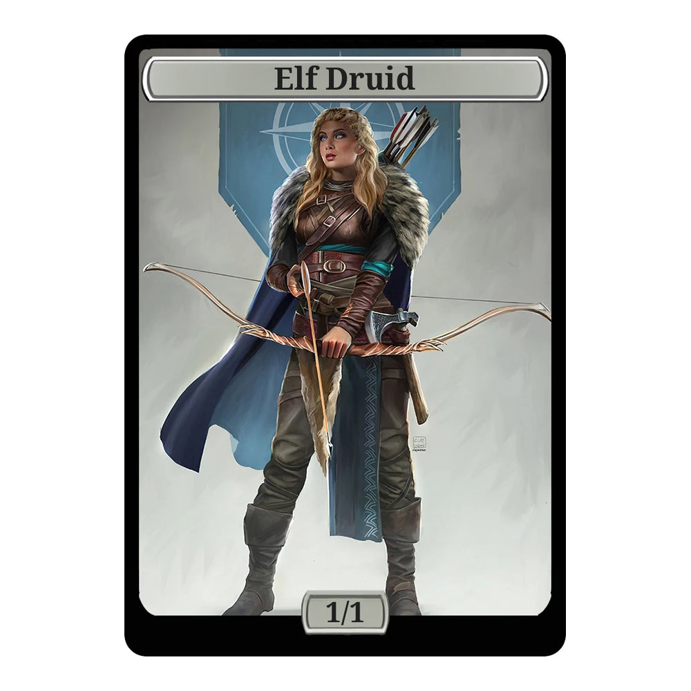Archer — Replica — Title + P/T — Elf Druid 1/1