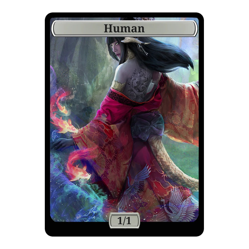 Geisha — Replica — Title + P/T — Human 1/1