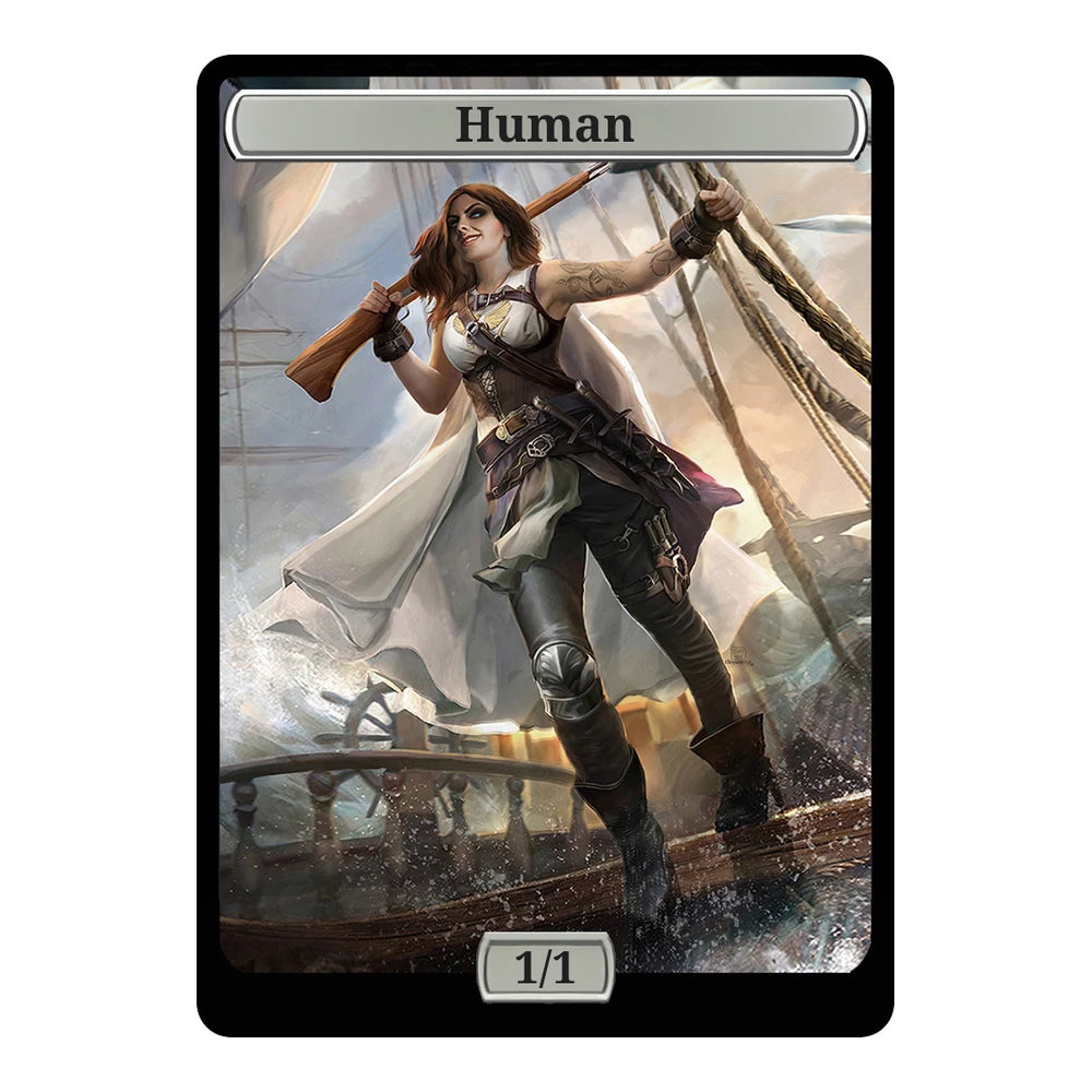 Captain of the Seas — Replica — Title + P/T — Human 1/1