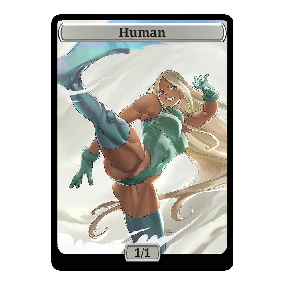 Round One — Replica — Title + P/T — Human 1/1