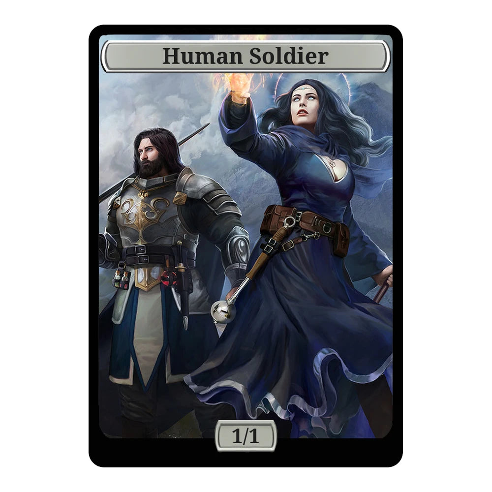 The Two Wanderers — Replica — Title + P/T — Human Soldier 1/1