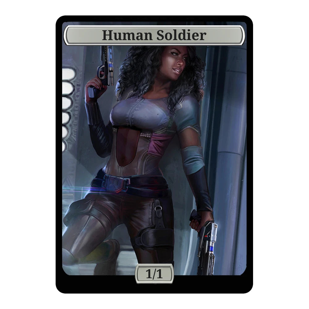 Infiltration — Replica — Title + P/T — Human Soldier 1/1