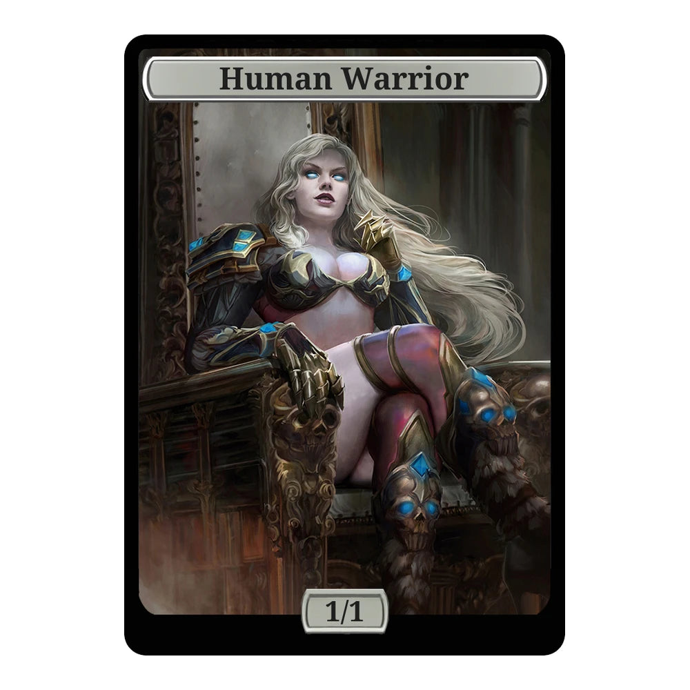 Plague — Replica — Title + P/T — Human Warrior 1/1