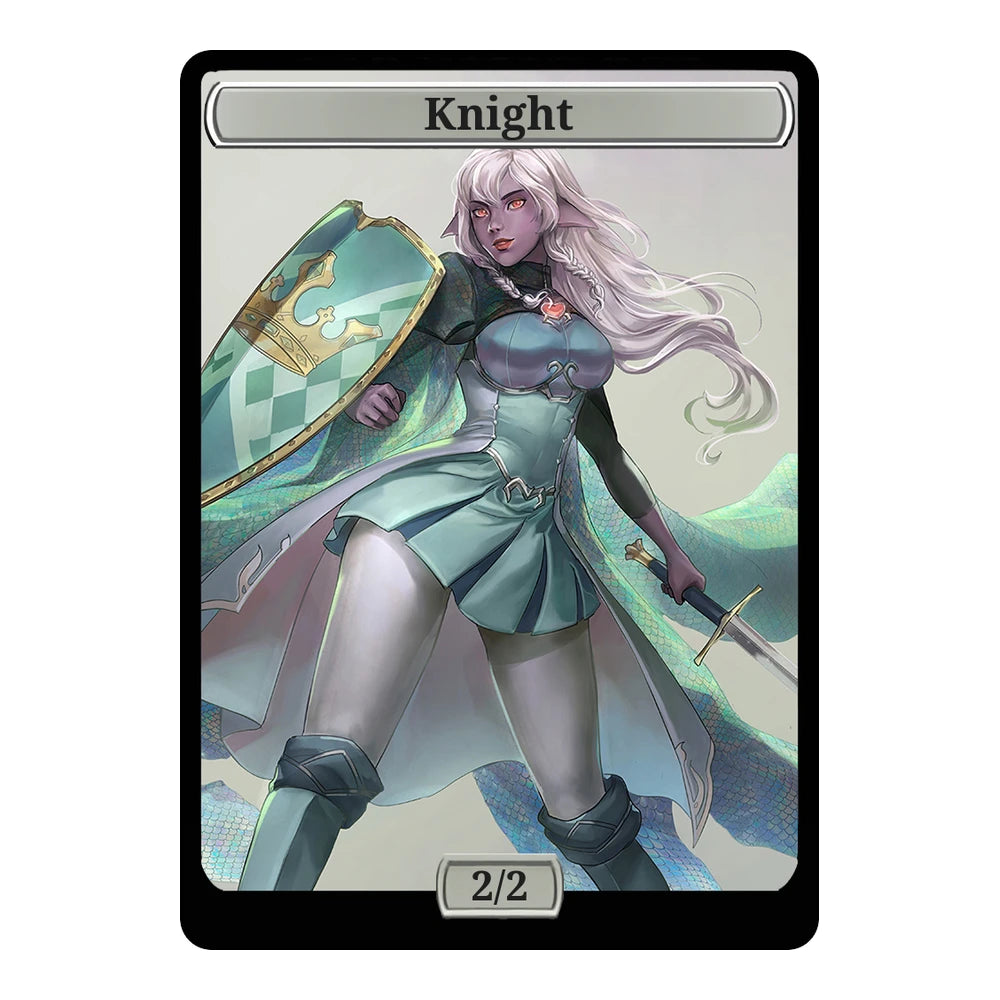 Emerald Knight — Replica — Title + P/T — Knight 2/2