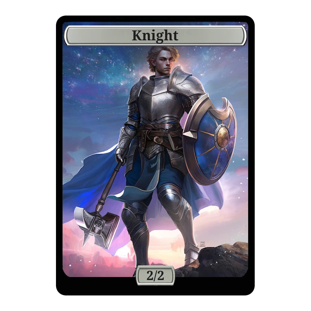 Twilight Knight — Replica — Title + P/T — Knight 2/2