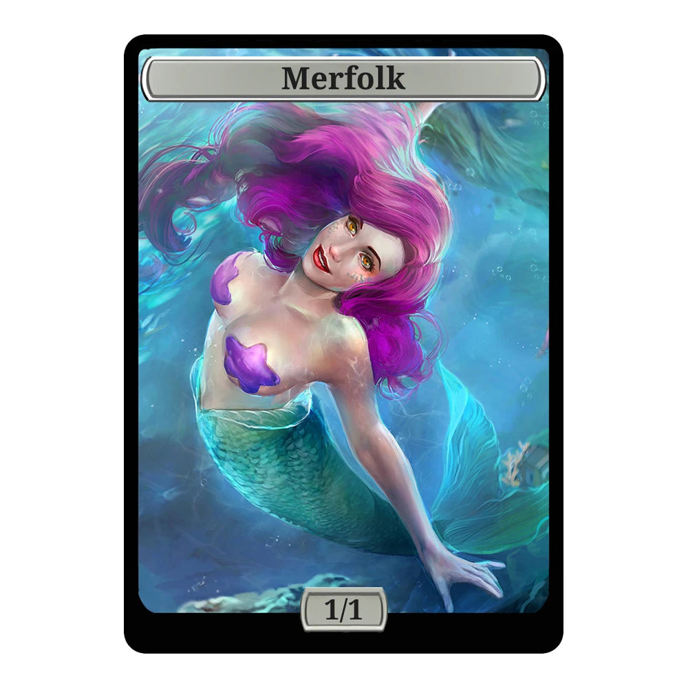 Below the Ocean — Replica — Title + P/T — Merfolk 1/1