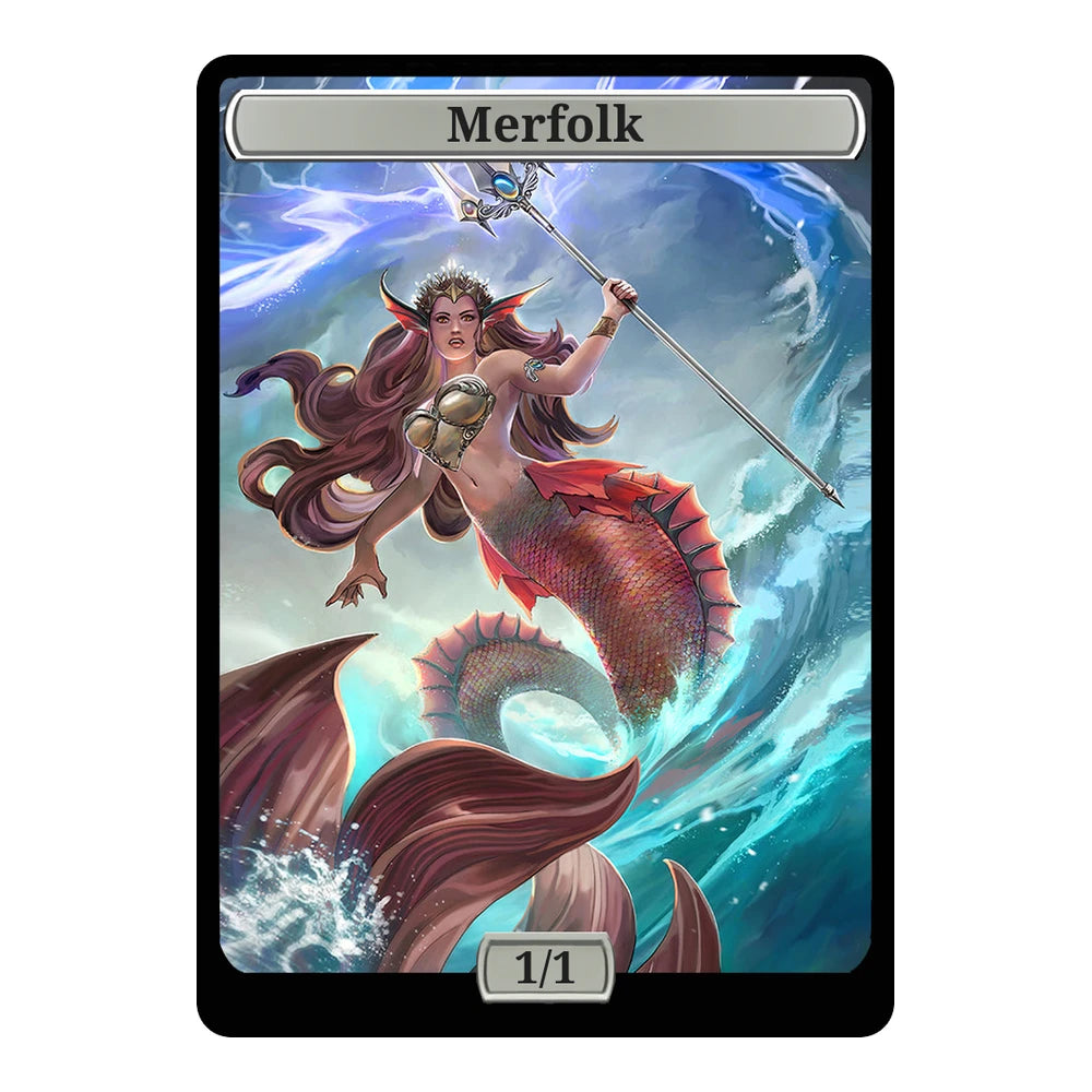 Fiona — Replica — Title + P/T — Merfolk 1/1