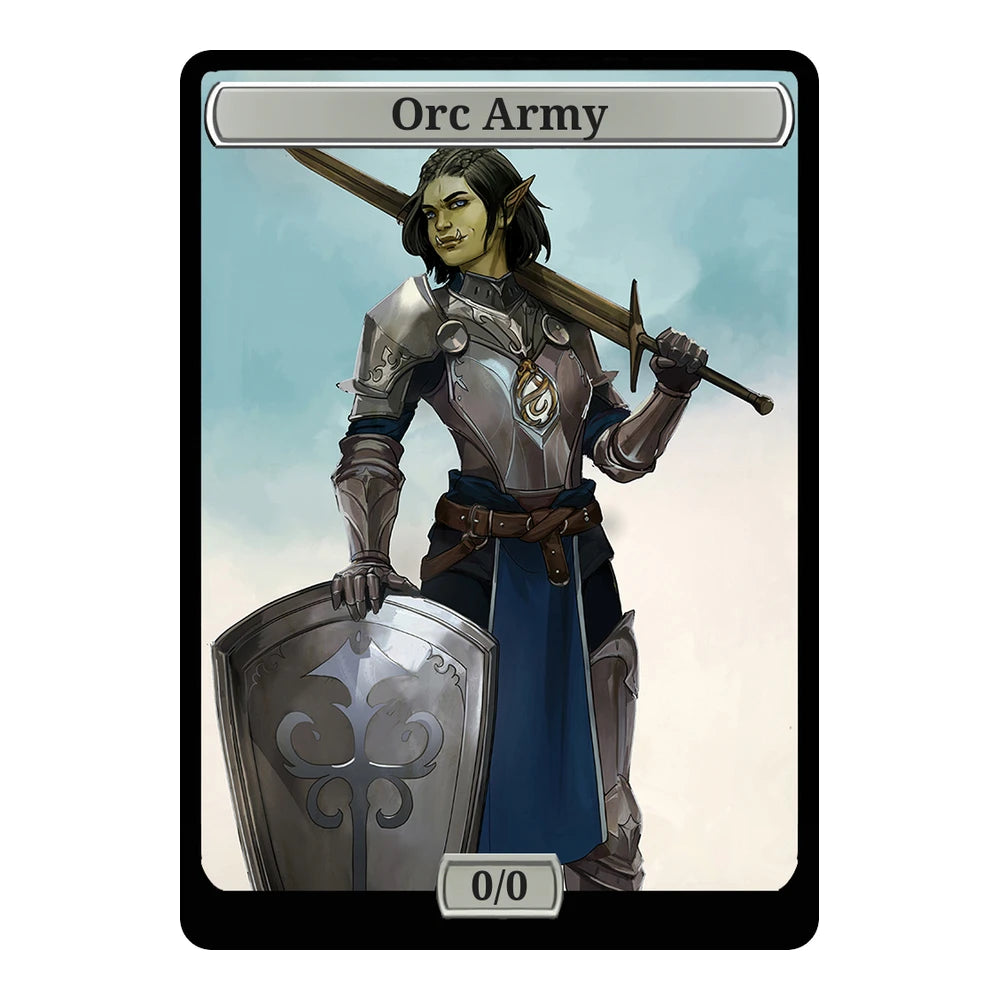 Half Orc — Replica — Title + P/T — Orc Army 0/0