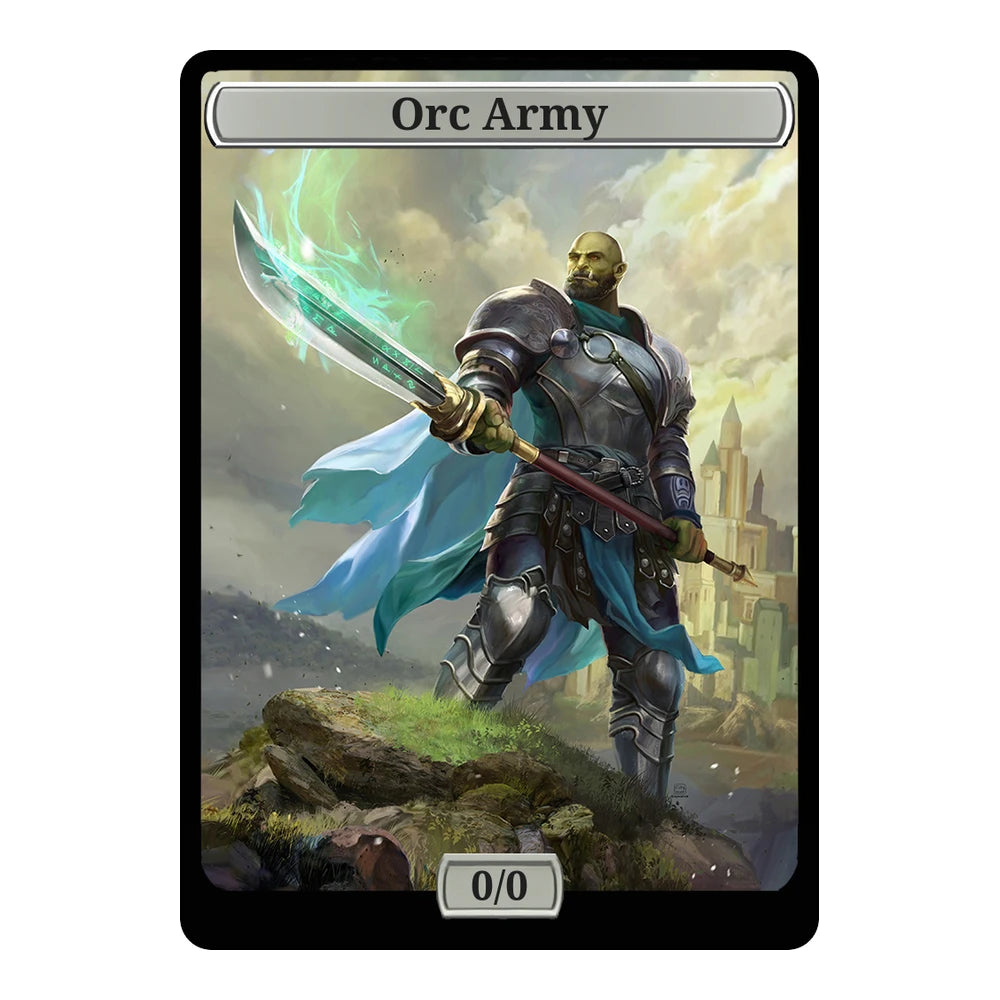 The Summit — Replica — Title + P/T — Orc Army 0/0