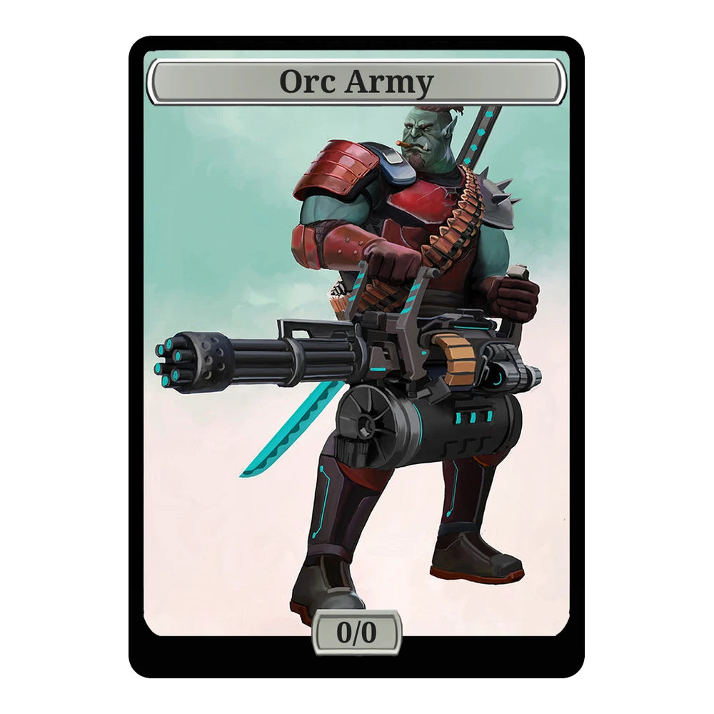 Machinegun Orc — Replica — Title + P/T — Orc Army 0/0