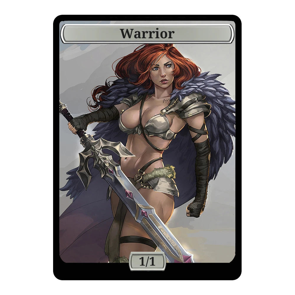 Barbarian — Replica — Title + P/T — Warrior 1/1