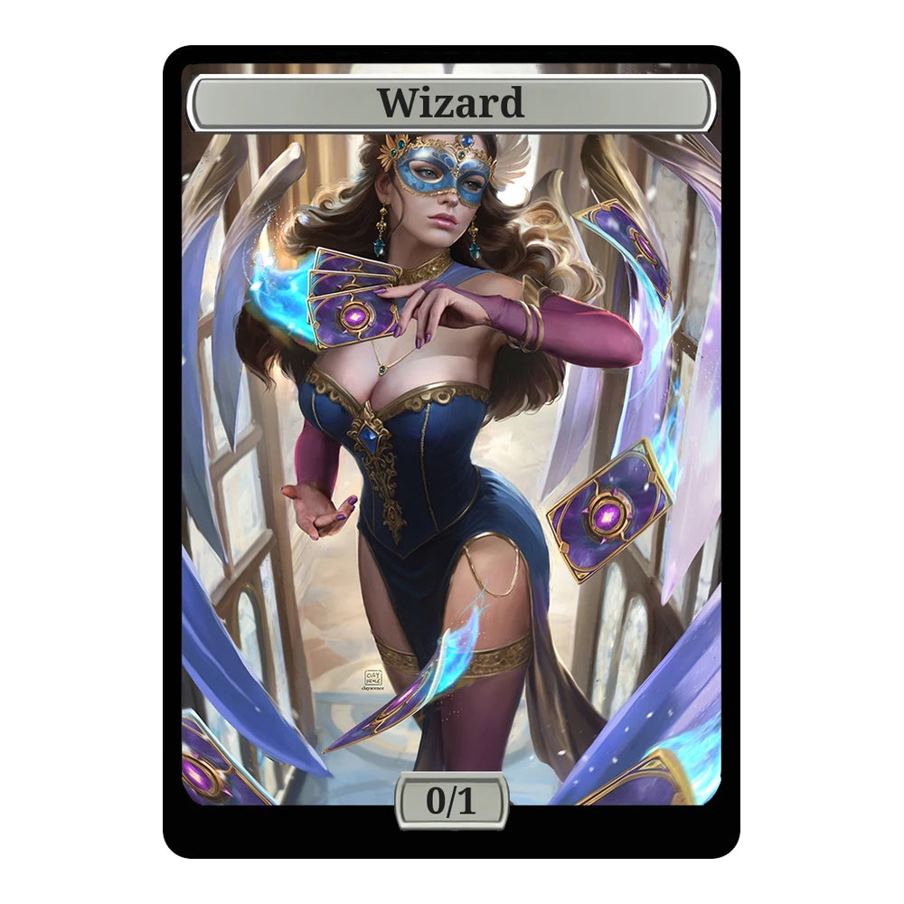 Celestial Enchantress — Replica — Title + P/T — Wizard 0/1